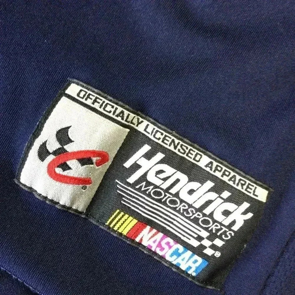 Chase Mens Blue Short Sleeve Jimmie Johnson Lowes NASCAR Racing Jersey Size XL - Picture 4 of 9